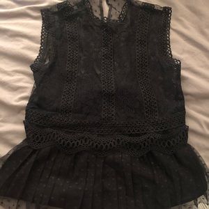 Zara lace top